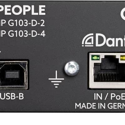 Lake People HP LP-G103-B Amp Two Outputs w/ Master Volume XLR Balanced Stereo Input image 3