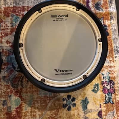 SET OF 3 - Roland PDX-8 V-Drum 10" Dual-Trigger Mesh Snare Drum Pad 2006 - Present - Black image 4