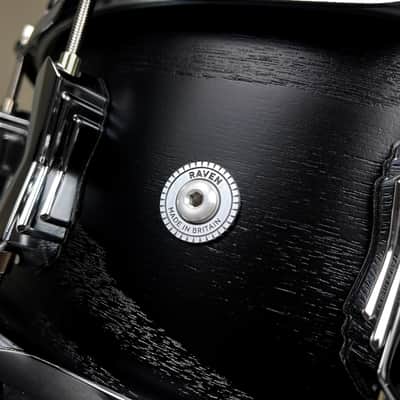 British Drum Co. RAV-14-6-SN Raven Series Snare Drum 6" x 14" (RAV-14-6-SN-U) image 11