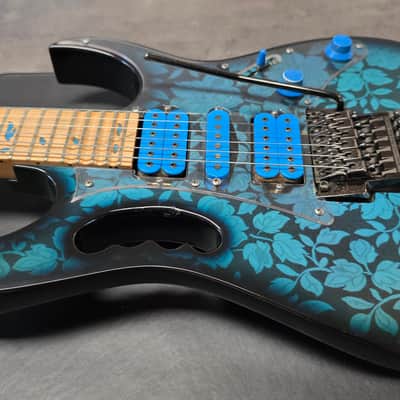 Ibanez JEM77 BFP 1991 FIRST YEAR Blue Floral Pattern JEM 77 Steve Vai Signature Pro Artist Super Strat RARE Guitar MIJ Japan Pre-JEM77P image 15