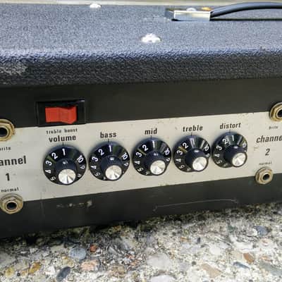 Sunn Concert Lead 1973 Silverface, recently serviced image 3
