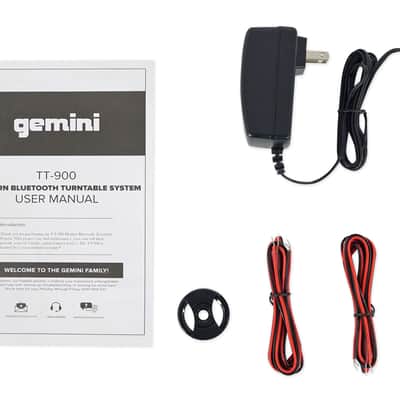 Gemini TT-900 Vinyl Record Player Turntable w/Bluetooth+Speakers+Laptop Backpack image 2