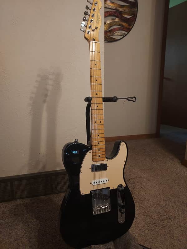 Squier Vintage Modified Telecaster SSH 2007 - 2011 - Black image 1