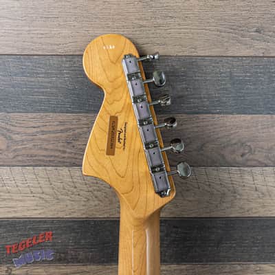 USED-Squier Classic Vibe '70s Jaguar Electric Guitar - Daphne Blue Finish image 6