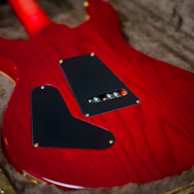 PRS Custom 24 Semi-Hollow Wood Library Bonnie Pink 10 Top image 11