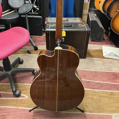 Used Epiphone SJ 18SCE Acoustic Guitar with case! image 11