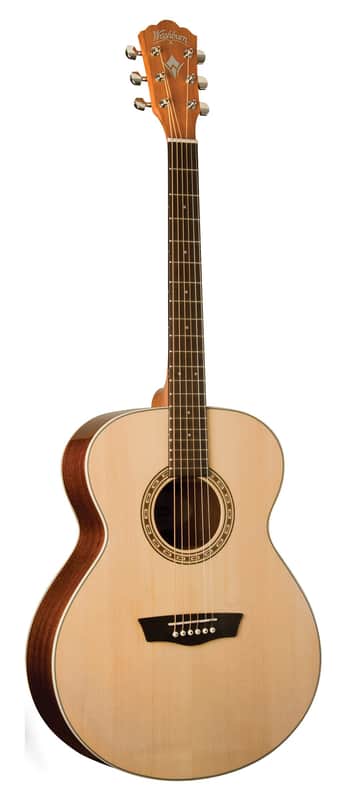 Washburn G7S Harvest Grand Auditorium Acoustic Guitar. Natural Gloss WG7S-A-U image 1
