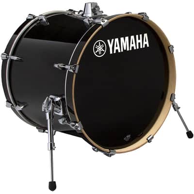 Yamaha Stage Custom Birch Bass Drum Regular 18 x 15 in. Raven Black