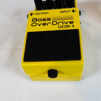 Boss ODB-3 Bass OverDrive (Silver Label) 1994 - Present - Yellow image 1