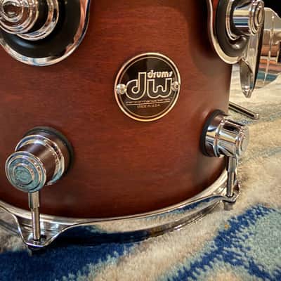 DW Performance Series 8x10" Rack Tom 2010 - Present - Tobacco Stain image 2