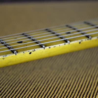 American Fender Stratocaster Custom 2012 Faded Tangerine Sparkle image 10