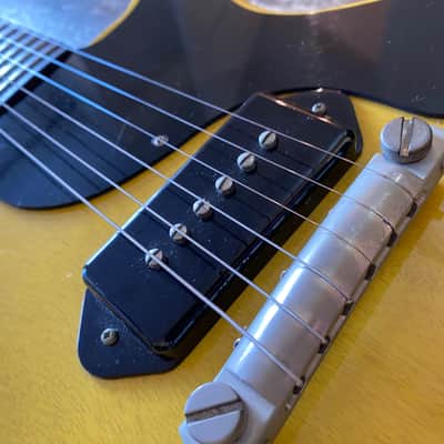 Gibson Custom Shop 1958 Historic Reissue Les Paul Junior Double Cut TV Yellow 2001 w/ OHSC image 11