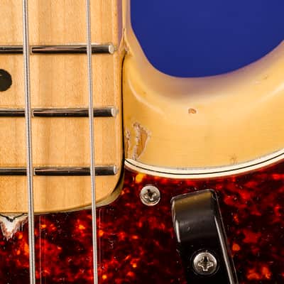 Fender Precision Bass (Maple Cap) 1968 See-thru blond image 17