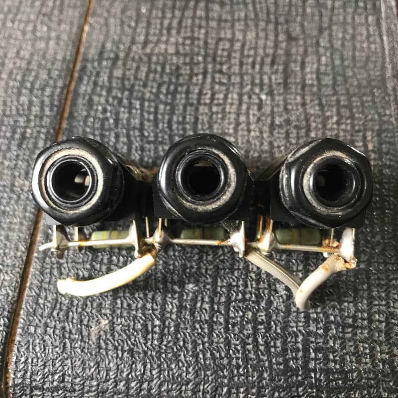 1978 Vox Cliff Jack sockets Black