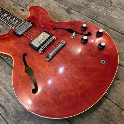 1964 Gibson ES-335 TDC in Cherry finish with hard shell case image 11