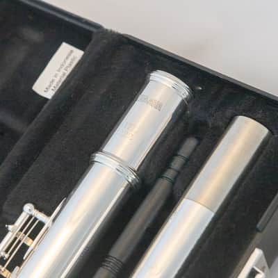 Yamaha YFL-222 Standard Silver-plated Flute *Cleaned & Serviced *Ready to play image 4