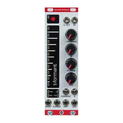 Soundmachines t-formant Vowel Filter + Synthesizer