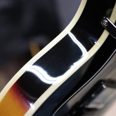 Epiphone Dot Historic ES-335 Design Vintage Sunburst Semi-Hollow Electric Guitar image 14