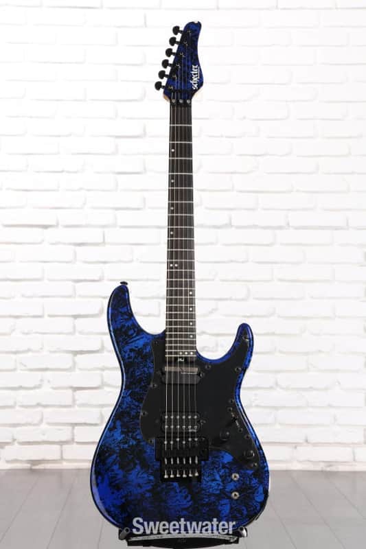 Schecter Sun Valley Super Shredder FR-S Electric Guitar - Blue Reign (SnVySSFRSBRd1) image 1