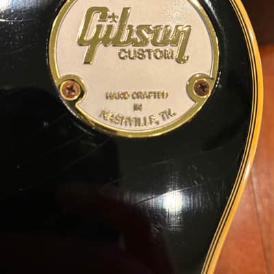 Gibson Custom Shop 1968 Les Paul Custom Reissue Ultra Light Aged 2025 - Ebony image 4