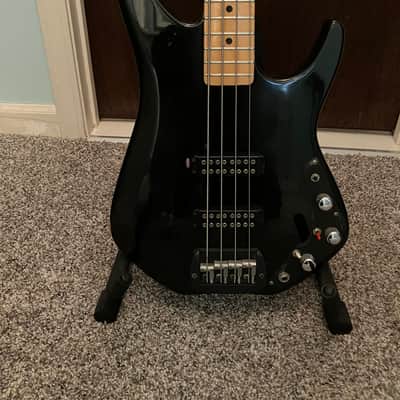 G&L Interceptor Bass 1984 - Black w/OHSC *Rare* image 1