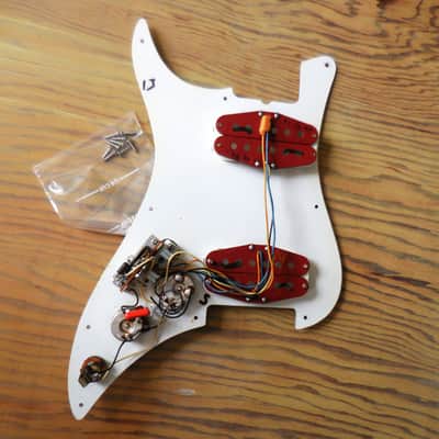Fender USA 1981 Bullet H2 Pickguard+Complete Pickup Rig 100% Original image 6