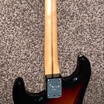2020 Fender American Performer Stratocaster HSS with Rosewood Fretboard 3-Tone Sunburst | s-1 switch HSS electric guitar made in the usa Hardshell case image 5