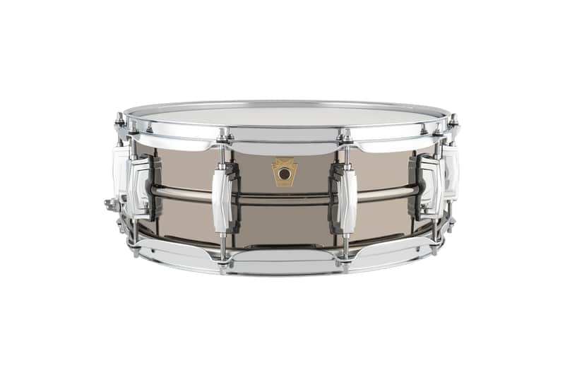 Ludwig *Pre-Order* Black Beauty 5x14" Smooth Shell Snare Drum Imperial Lugs | LB416 | Made in the USA | Special Order | Authorized Dealer image 1