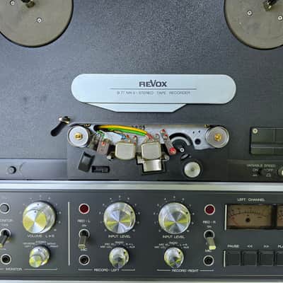 ReVox B77 MkII 4-Track Vari-Speed 3¾/7½ IPS Stereo Tape Recorder, Pro Serviced image 13
