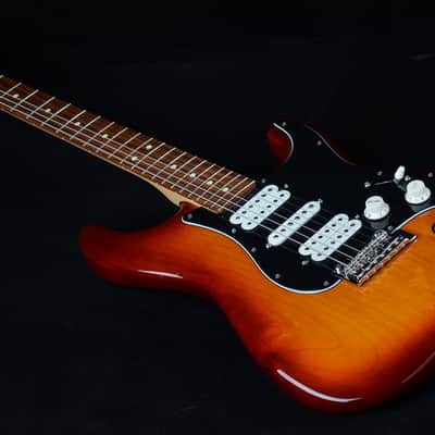 Fender Player Stratocaster HSH with Pau Ferro Fretboard 2022 - Tobacco Sunburst image 4
