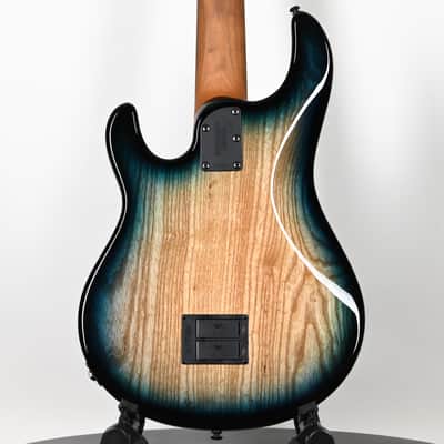 Ernie Ball Music Man StingRay Special 5 HH w/ Ebony Fretboard Bass Guitar- Mean Blue Burst 2026 (K10297) image 3