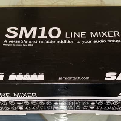 Samson SM10 10 channel line mixer 2019 image 1