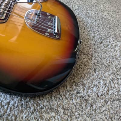 Squier Vintage Modified Jaguar with Rosewood Fretboard 2012 - 2017 - 3-Color Sunburst image 3