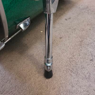 Ludwig LB844 Classic Maple 14x24" Bass Drum 2005 - Present - Green Sparkle image 5