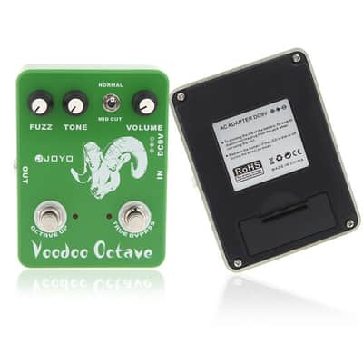JOYO JF-12 Voodoo Octave Electric Guitar Effect Pedal Fuzz Octaver image 4