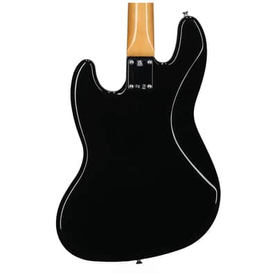 Fender Vintera II '60s Jazz Electric Bass, Rosewood Fingerboard (with Gig Bag), Black image 6