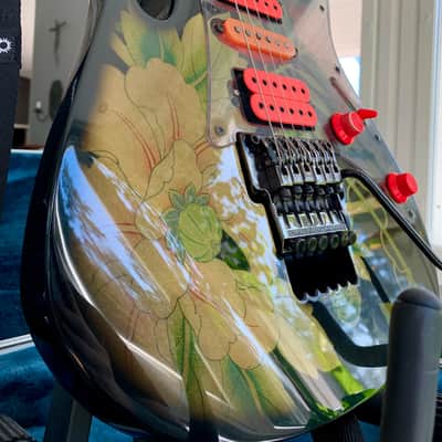 Ibanez JEM77-FP 1991 Floral Pattern image 3