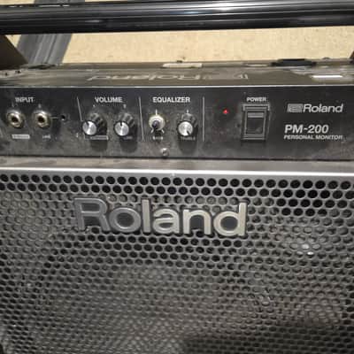 Roland PM-200 180-Watts 1x12" Personal Drum Amplifier for V-Drums 2016 - Present - Local Pickup Only image 2