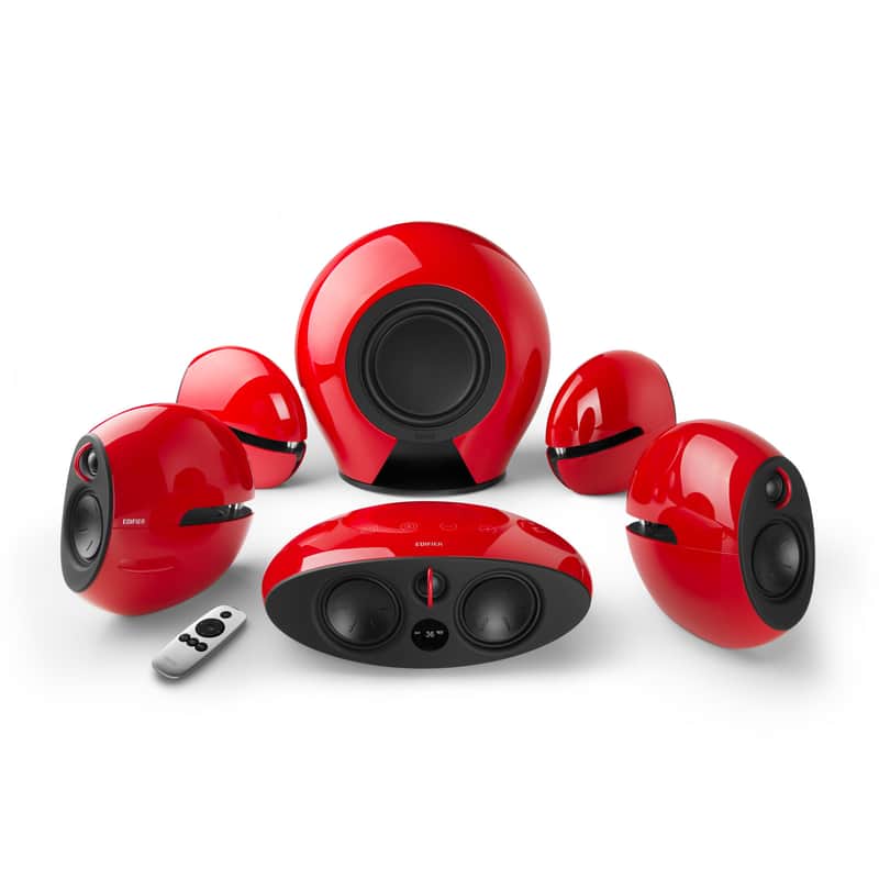 Edifier e255 Luna E 5.1 Surround Home Theater System - Wireless Rear Speakers and Subwoofer image 1