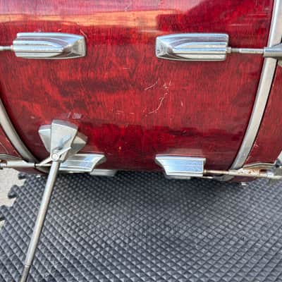 Tama 14x24 Cherry Superstar Bass Drum image 10