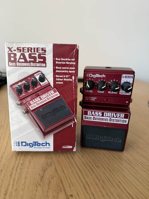 DigiTech X-Series Bass Driver Overdrive/Distortion 2010s - effect - pedal - stompbox image 1