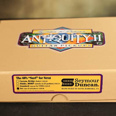 Seymour Duncan Antiquity II 60's Surfer for Strat Pickup Set Single Coil image 4