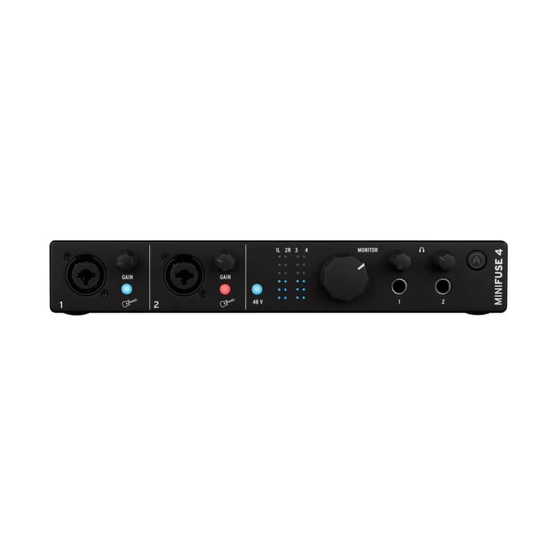 Arturia Minifuse 4 - Audio & MIDI interface (Black) image 1