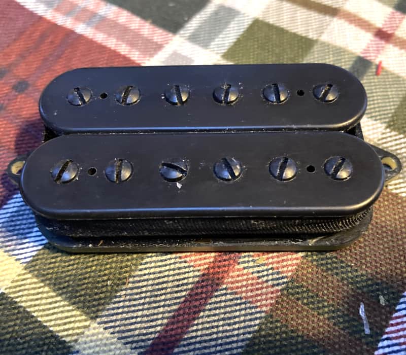 Black Poles Ernie Ball Music Man Majesty Bridge Pickup-DiMarzio, 49mm image 1