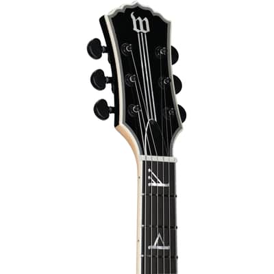 Wylde Audio Odin Grail Rawtop Bullseye Electric Guitar, Charcoal Burst image 4