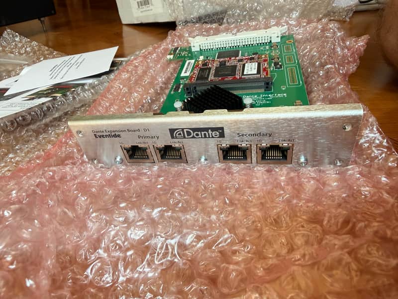Eventide H9000 Dante Expansion Card 2020s - Silver image 1