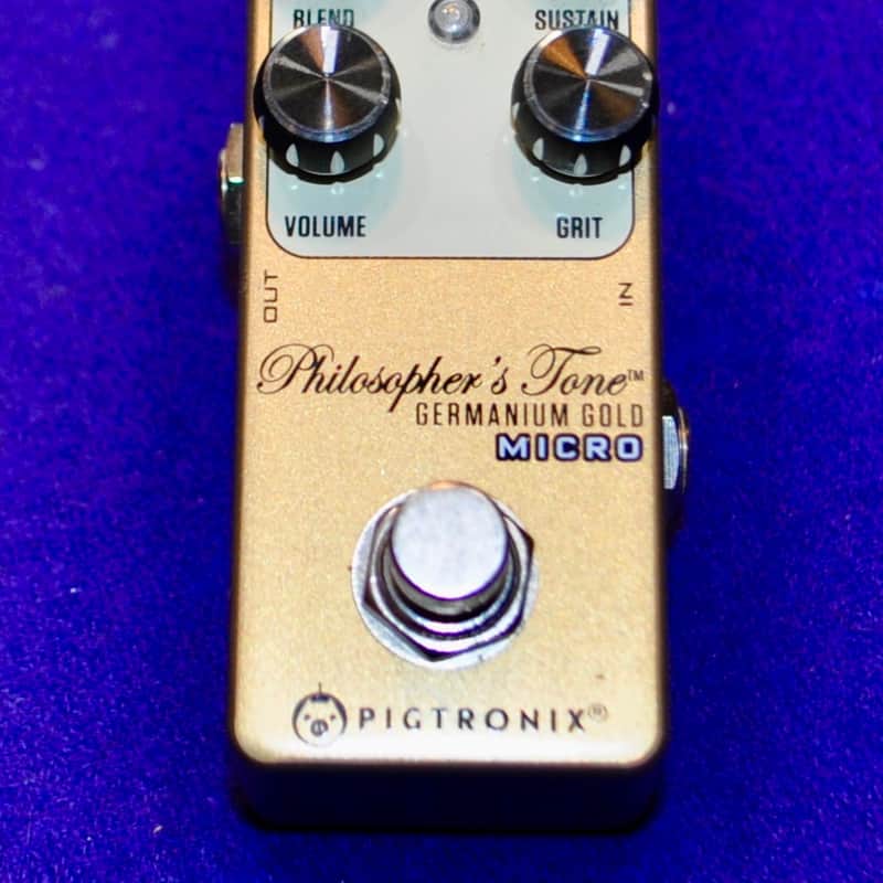2010s Pigtronix Philosopher’s Tone Germanium Gold