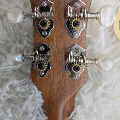Luna Guitars Maluhia Peace Sign Tenor Ukulele Satin Natural Finish, UKE MALU image 5