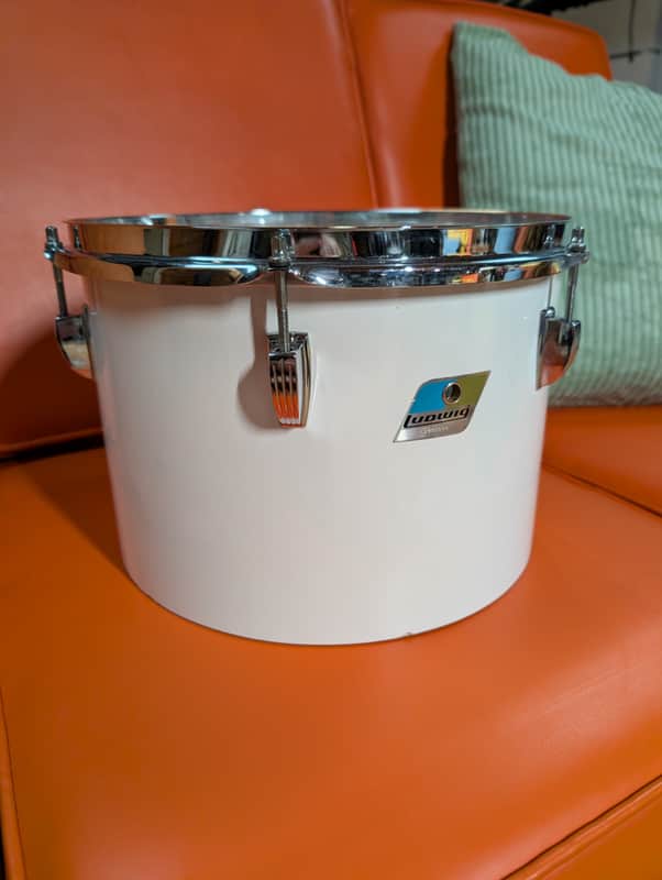 Ludwig Concert tom 1970s - White Cortex image 1