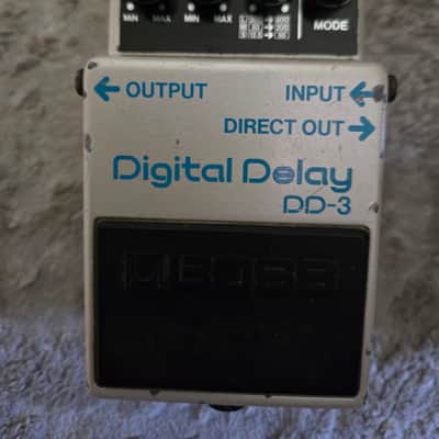 BOSS DD-3 Digital Delay Pink Label – 1990s | Reverb